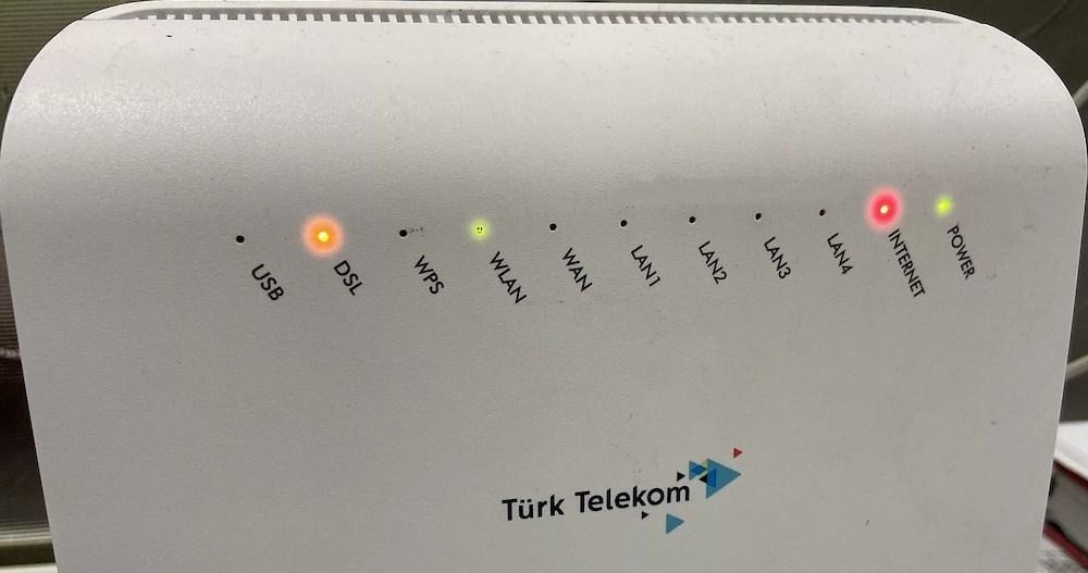 Modem Lan Işığı Yanmıyor