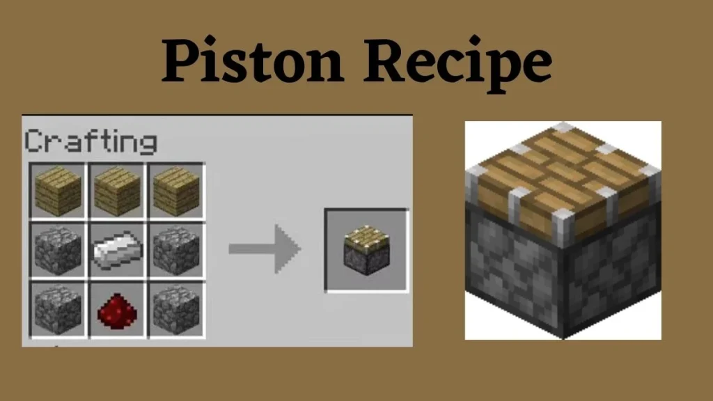 Minecraft Piston Nasıl Yapılır? Kolay Piston Yapımı